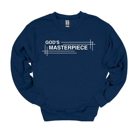 God's Masterpiece Crewneck Sweatshirt